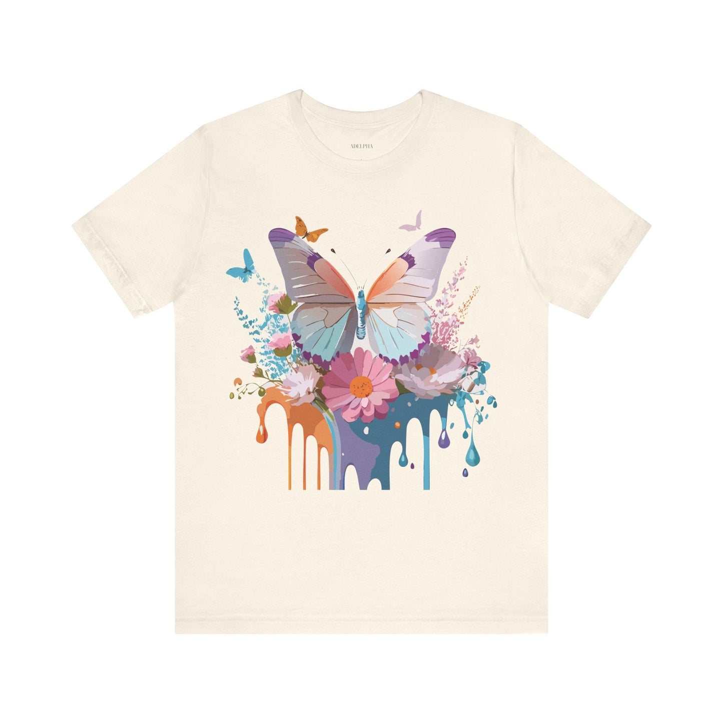 Butterfly Graphic Tee Adelpha Vintage Inspired Unisex Short Sleeve Shirt