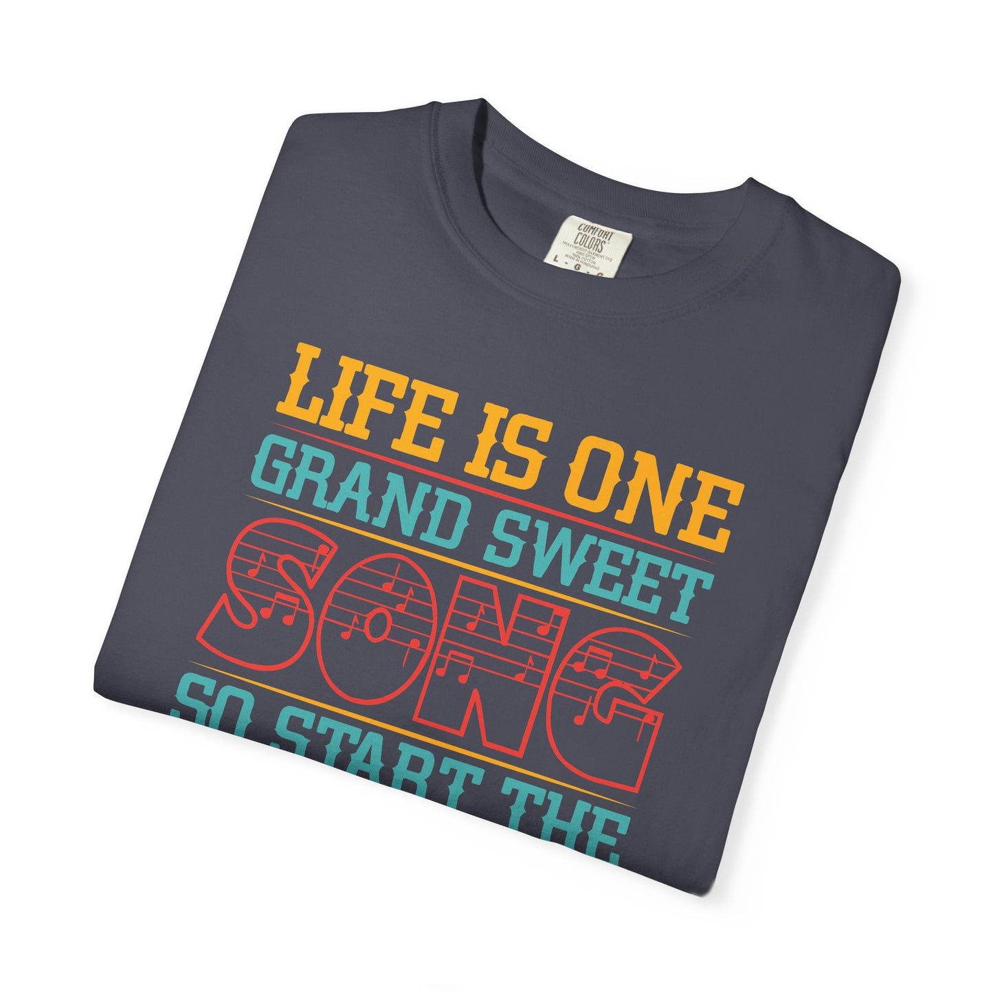 Music Graphic Design Unisex Cotton T-shirt 023