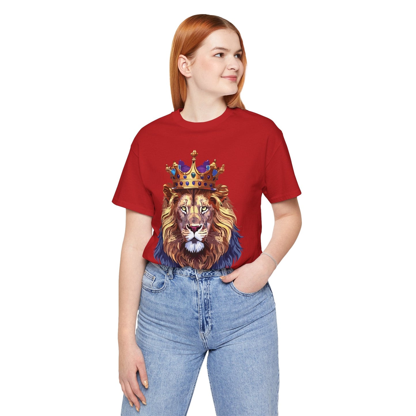Unisex Animal Graphic Tee Shirt Art Design Wild Animals Shirt Gildan Softstyle Cotton