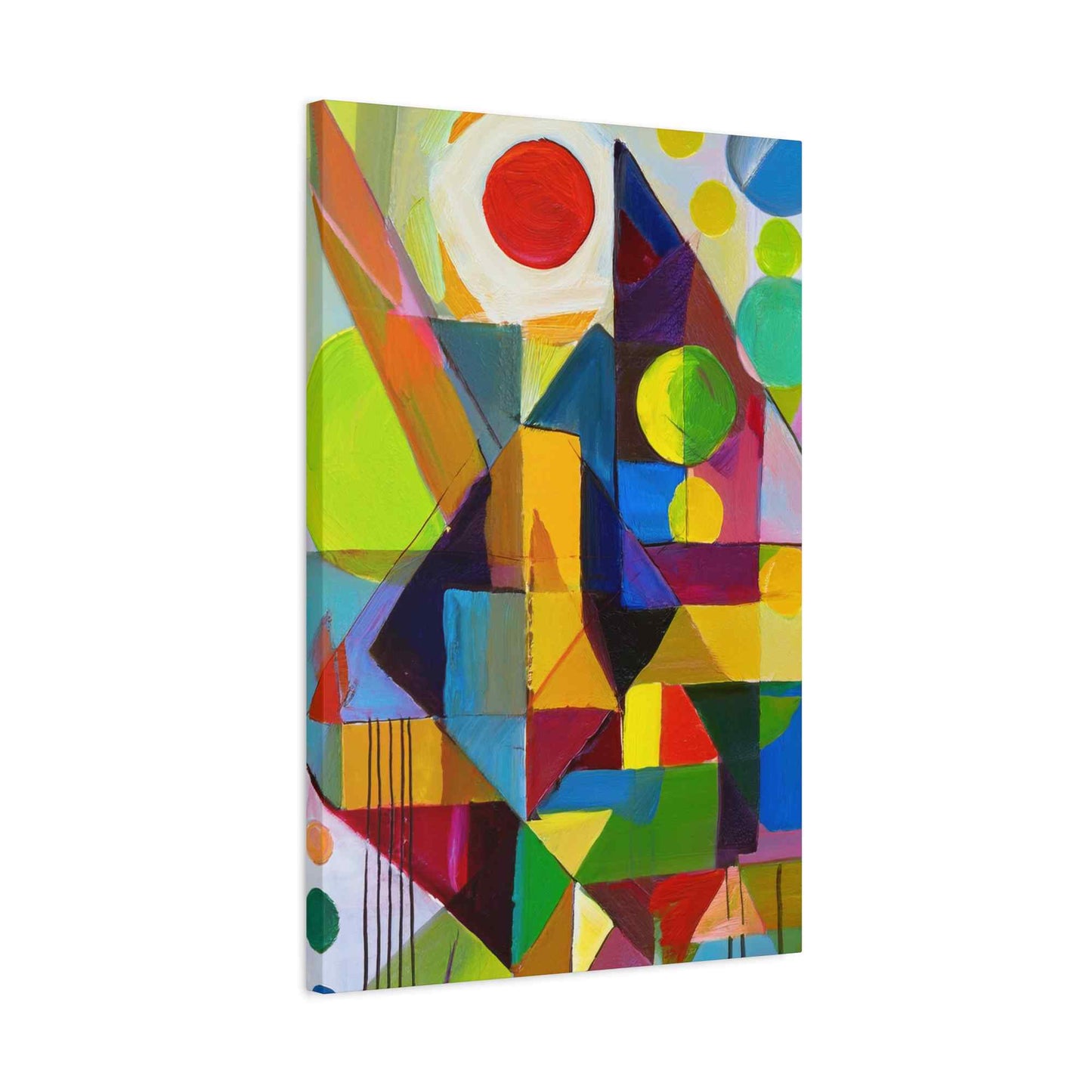 Abstract Painting Print Canvas 20x24,20x30,24x30, 24x32,24x36,30x40, 32x48,36x48,40x60 Pine-Wood Inner Frame ABS-6
