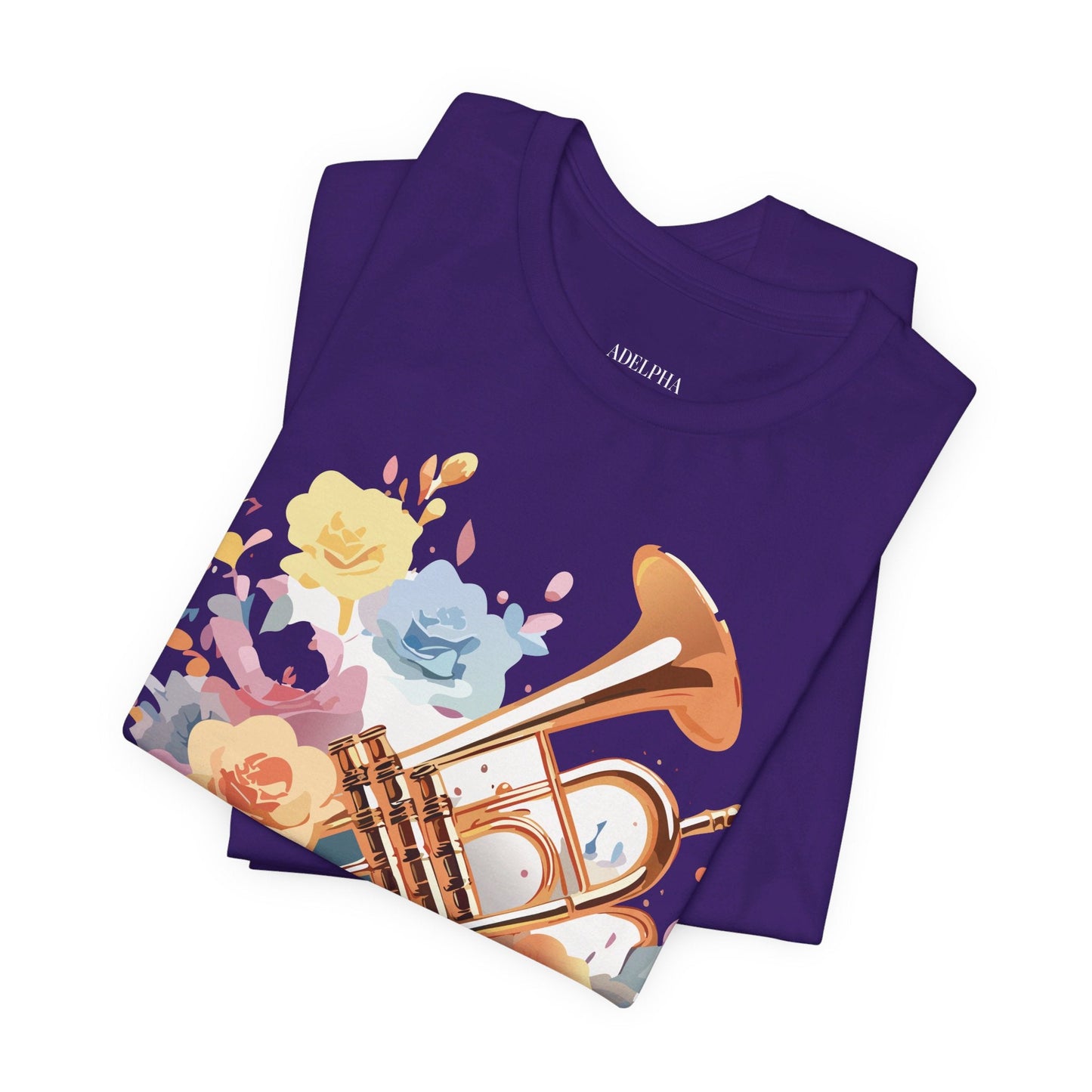 Music T Shirt Unisex Graphic Tee Vintage Artwork Adelpha Short Sleeve Art Design