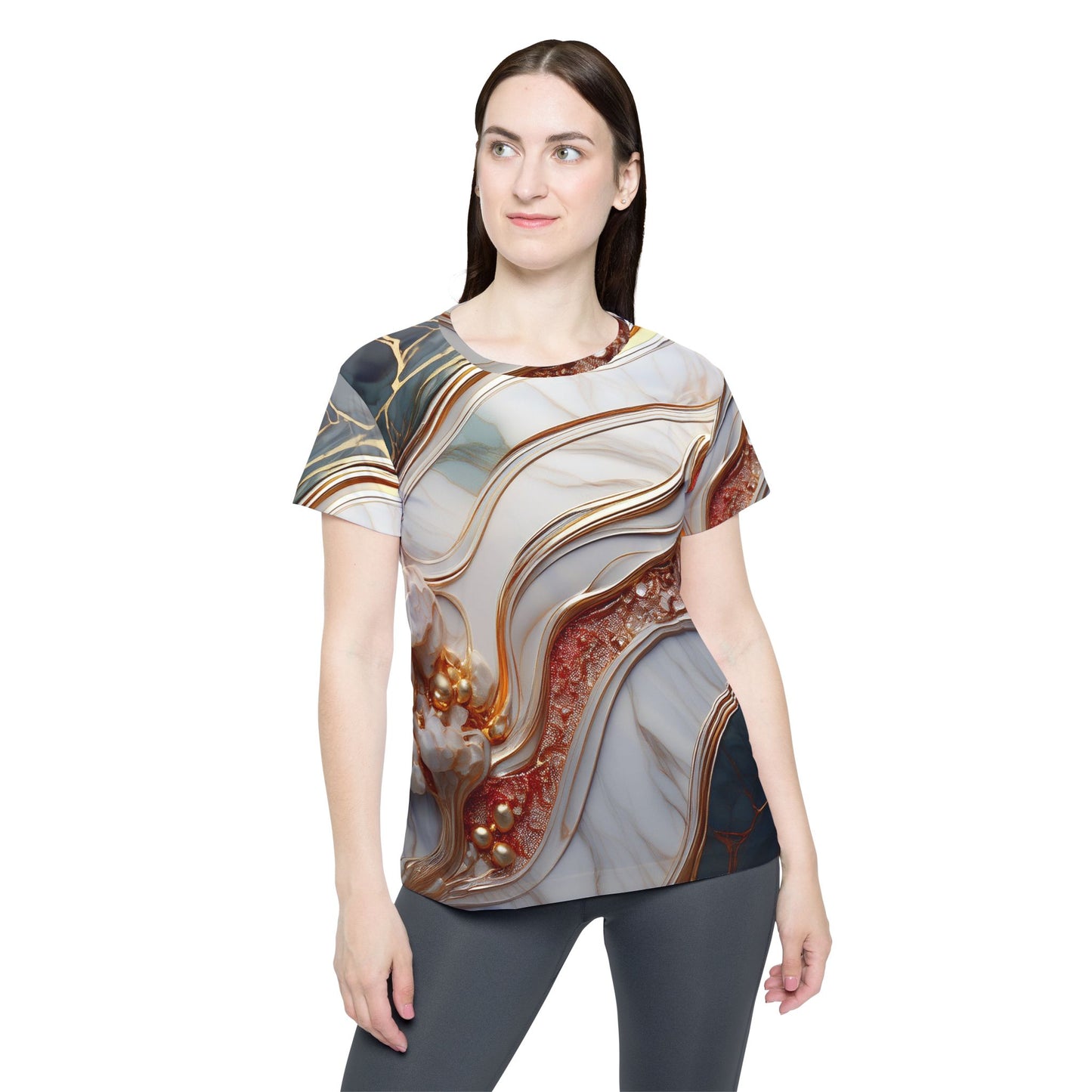 Abstract Print Shirt