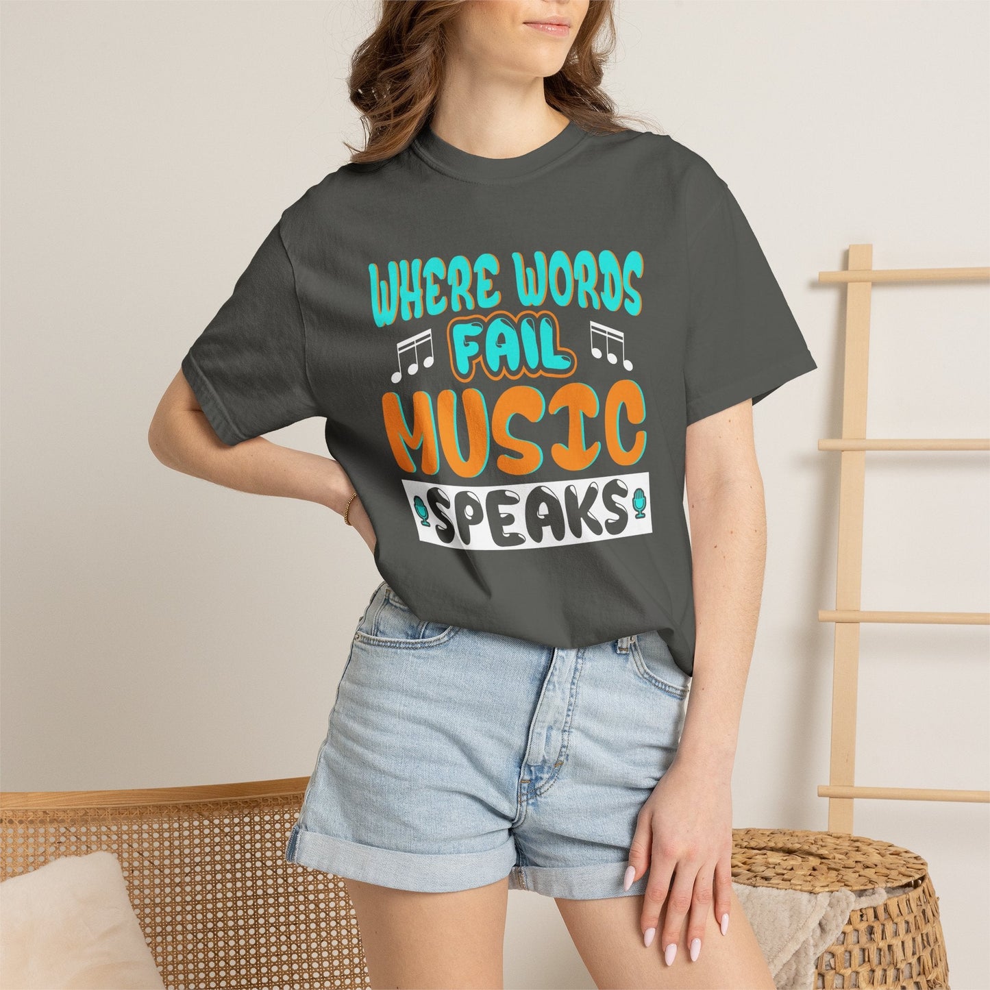 Music Graphic Design Unisex Cotton T-shirt 084