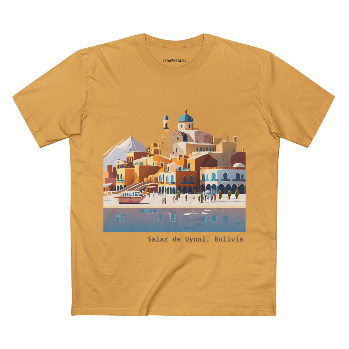 Salar de Uyuni Bolivia Landscape T-Shirt | Travel Scene Tee