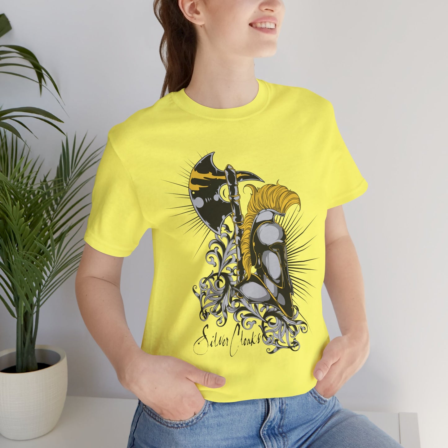 Stylish Armor Graphic Tee, Artistic Tee, Graphic T-Shirt, Artistic Vintage T-Shirt, Vintage Shirt