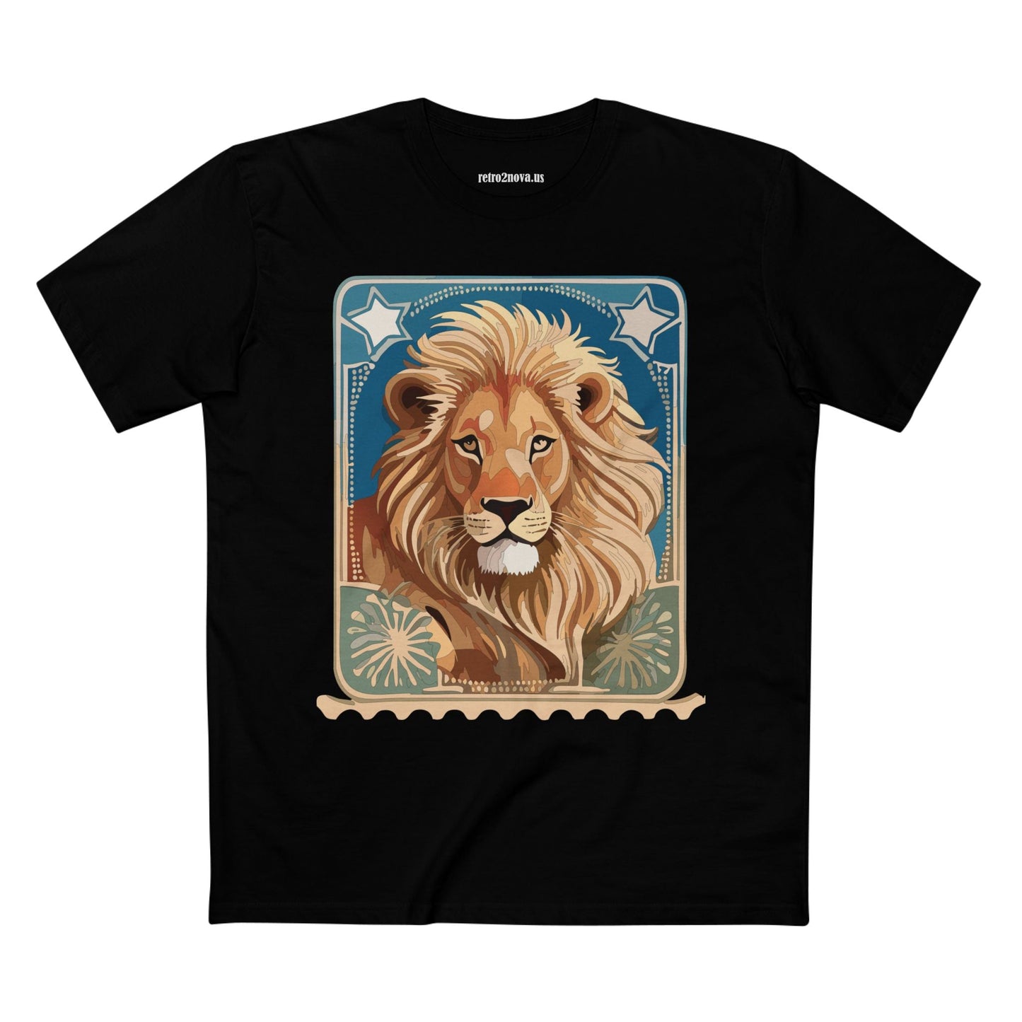 Stamp Shirt Postage Stamp Graphic Tee Unisex Premium Cotton Retro2Nova Original Art Design PS 52