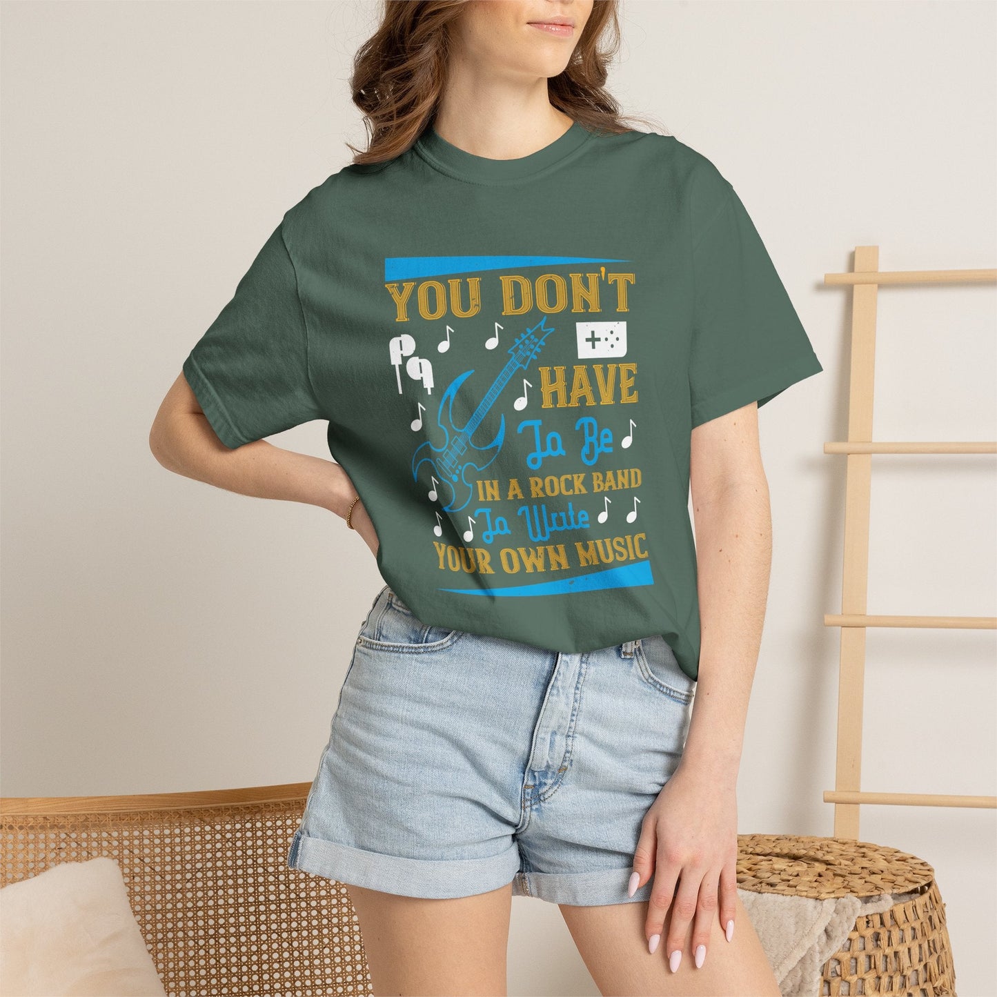 Music Graphic Design Unisex Cotton T-shirt u1