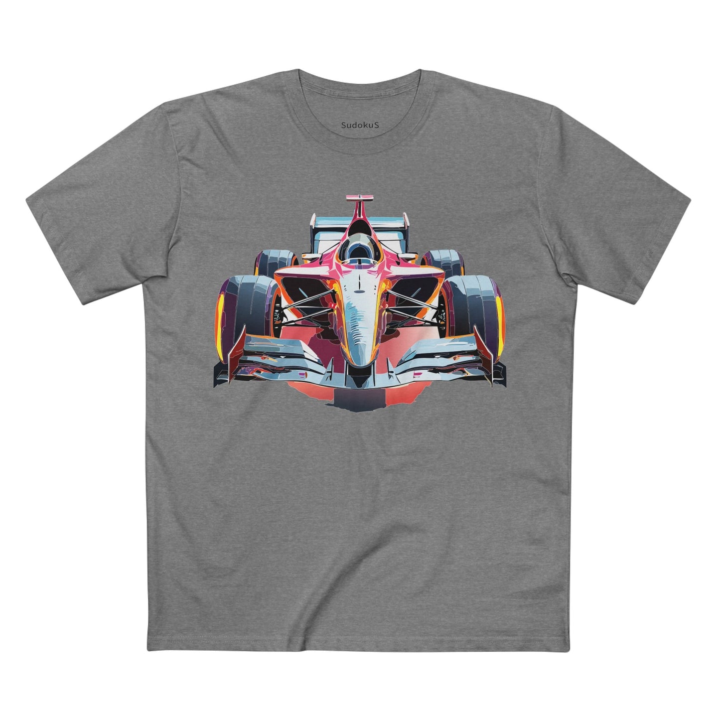 Car Graphic Unisex 100 Cotton Staple Tee 7