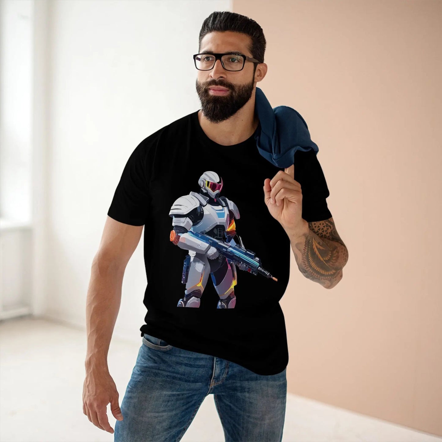 Robocop Graphic Unisex 100 Cotton Staple Tee 7
