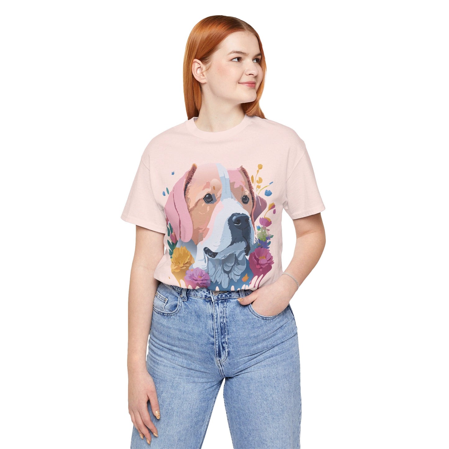 Dog Graphic Unisex 100 Cotton T-Shirt 10