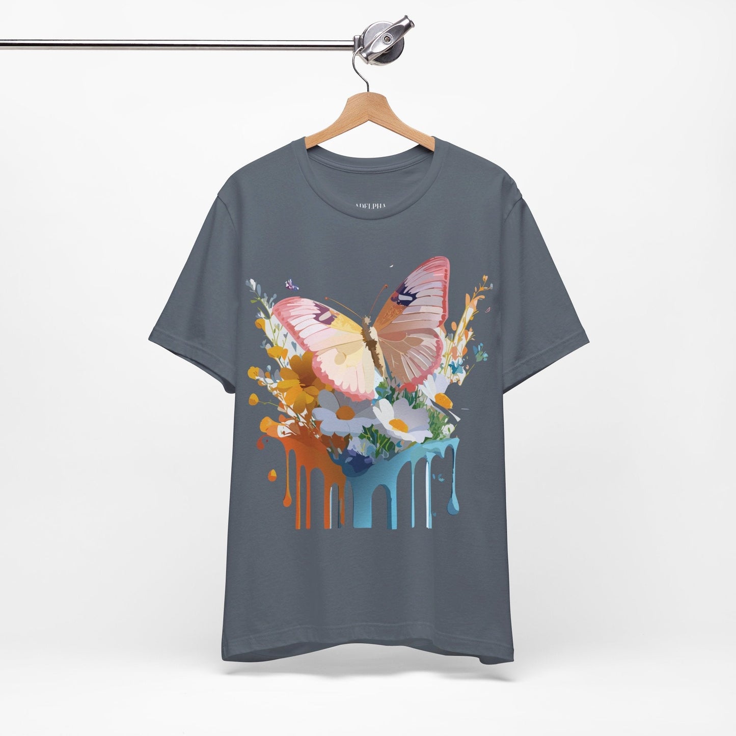 Adelpha Butterfly Graphic Tee Unisex Short Sleeve Shirt Vintage Artwork