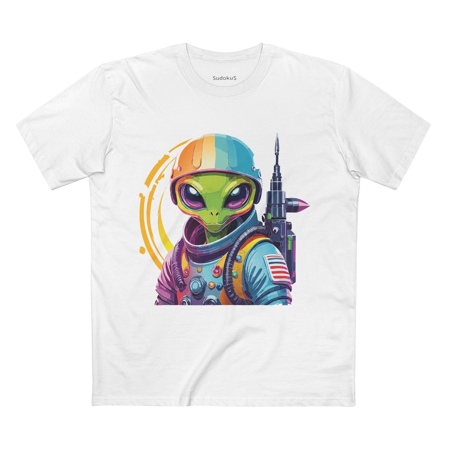 Aliens Graphic Unisex 100 Cotton Staple Tee 60