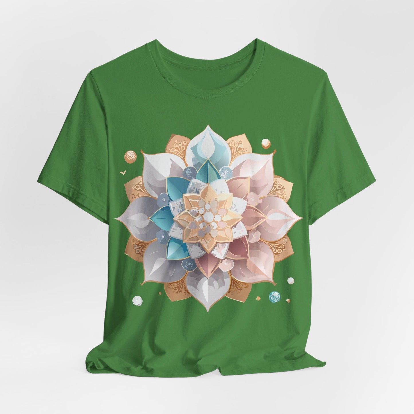 Mandala Graphic Tee Unisex Vintage Inspired Art Design Shirt By Adelpha Premium Artwear