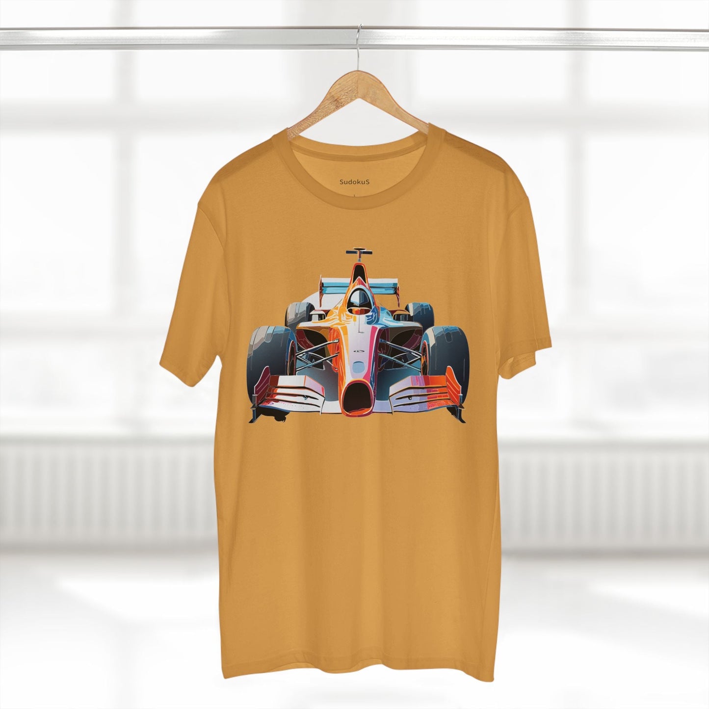 Car Graphic Unisex 100 Cotton Staple Tee 8