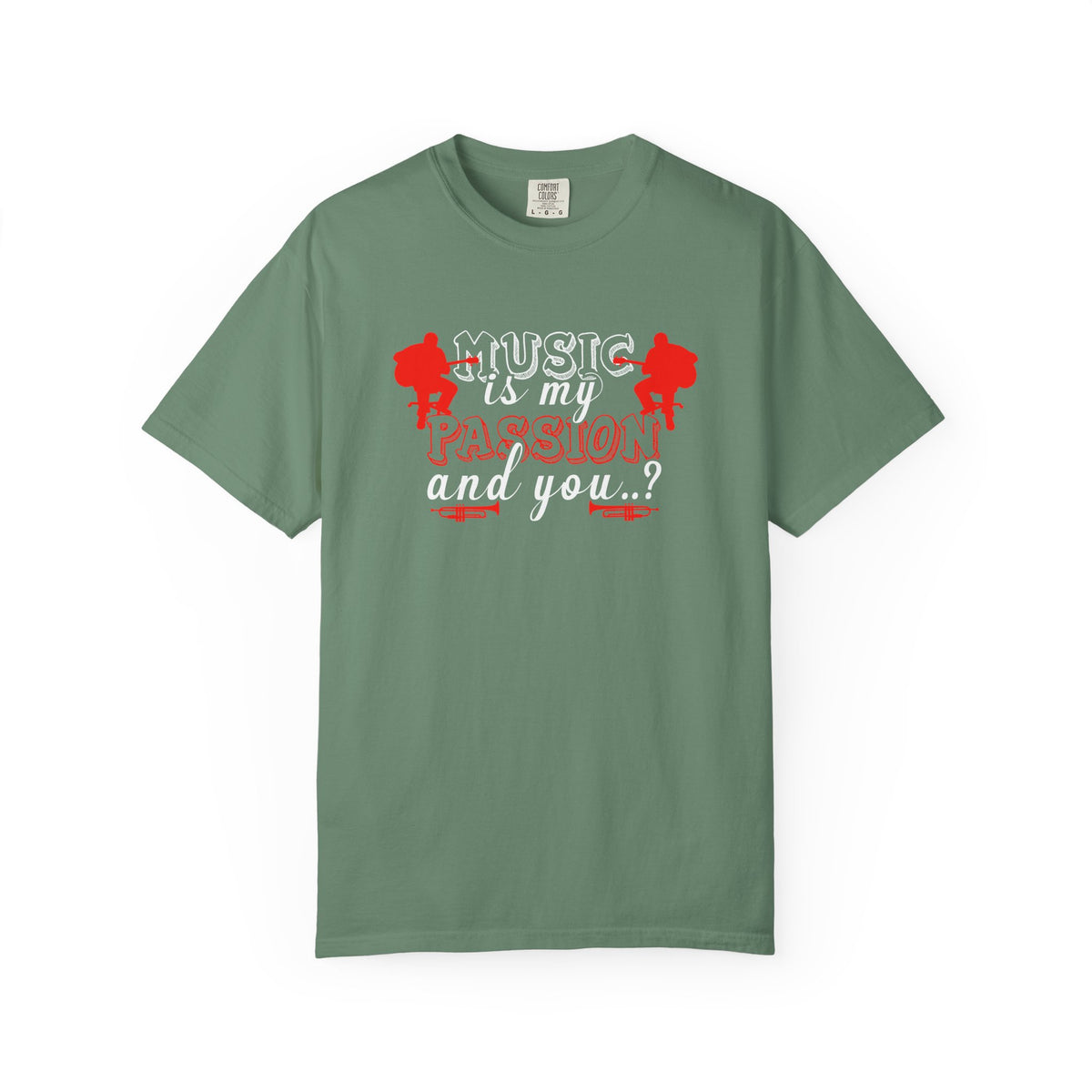Music is My Therapist T-shirt Band Graphic Music Quote Unisex Cotton Tee 070