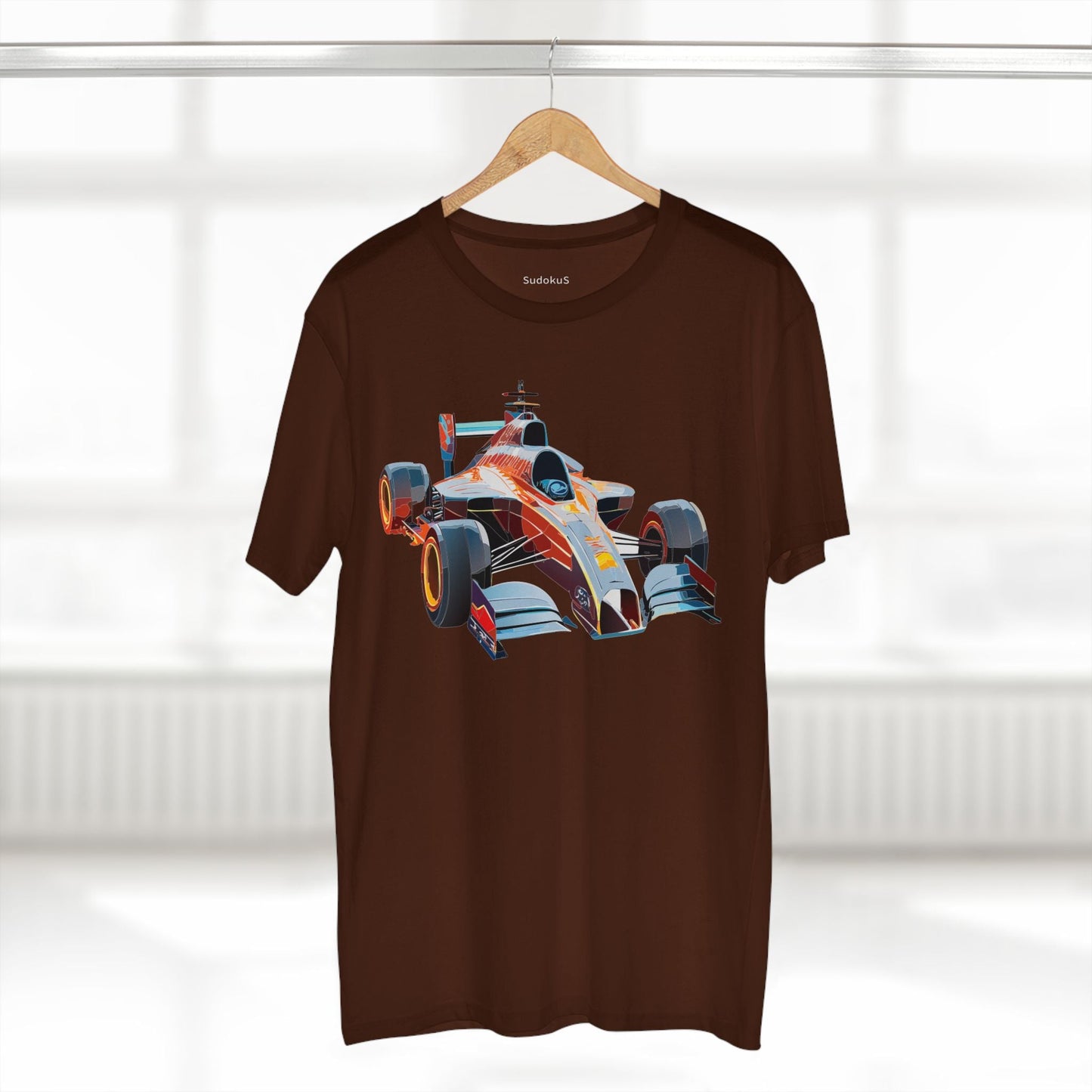Car Graphic Unisex 100 Cotton Staple Tee 9