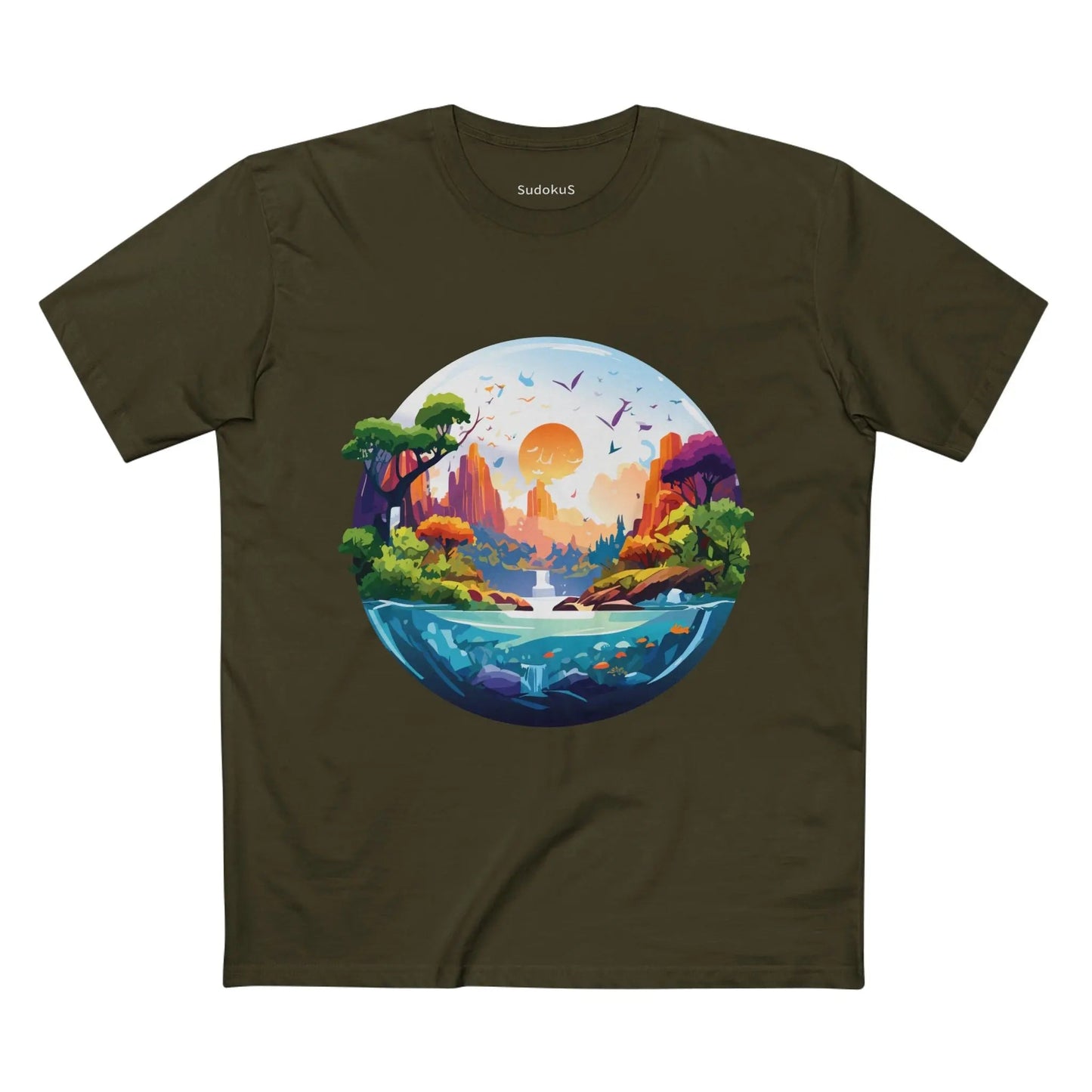 Fantasy Graphic Unisex 100 Cotton Staple Tee 9