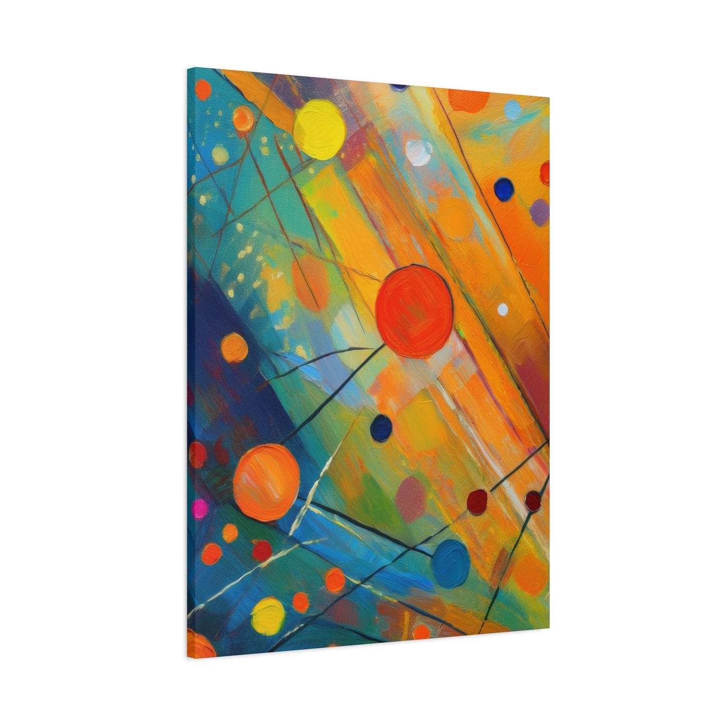 Abstract Oil Painting Print Canvas 20x24,20x30,24x30 24x32,24x36,30x40 32x48,36x48,40x60 Pine-Wood Inner Frame ABS-141