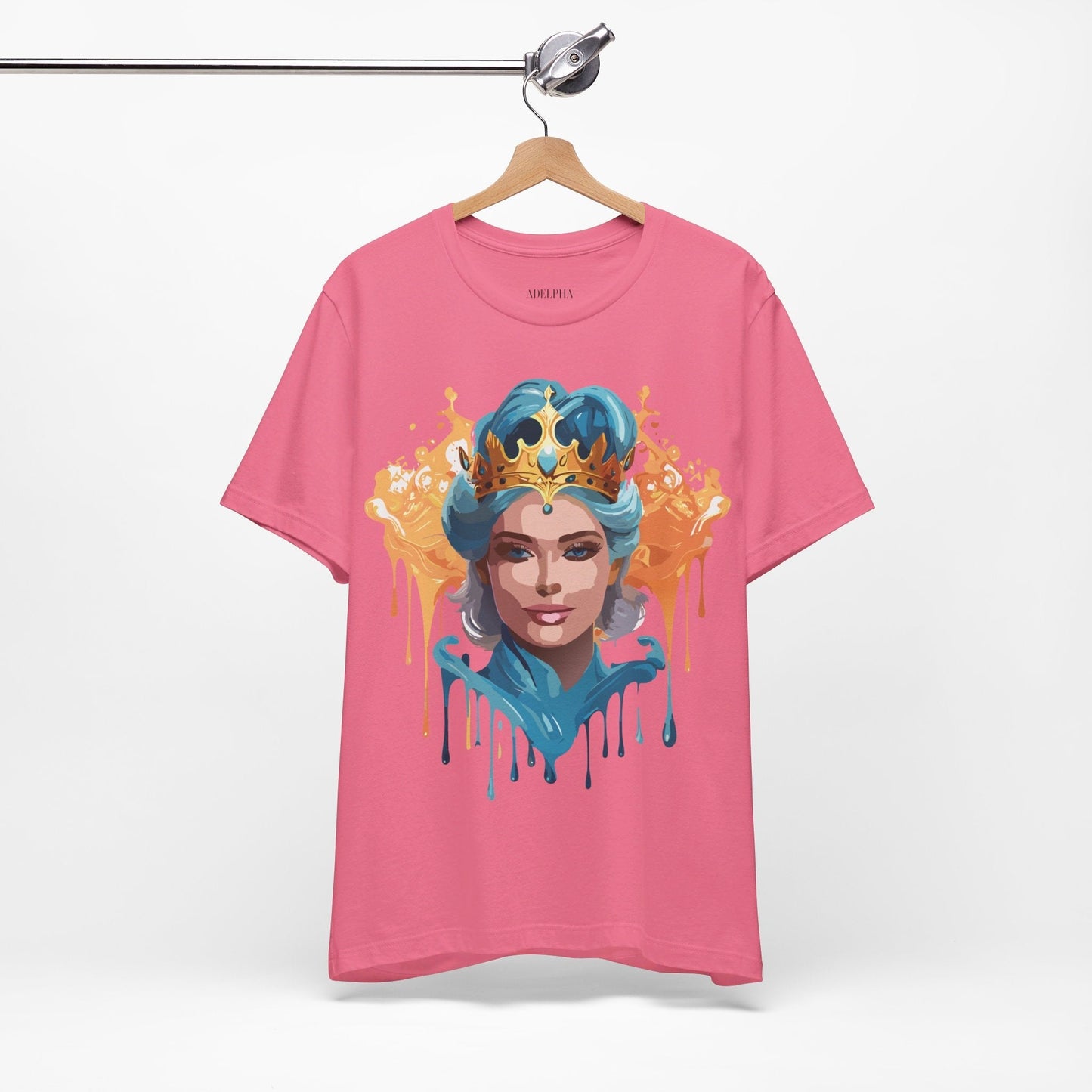 Queen Woman Portrait Graphic Unisex 100 Cotton Vintage Artwork Tee 17