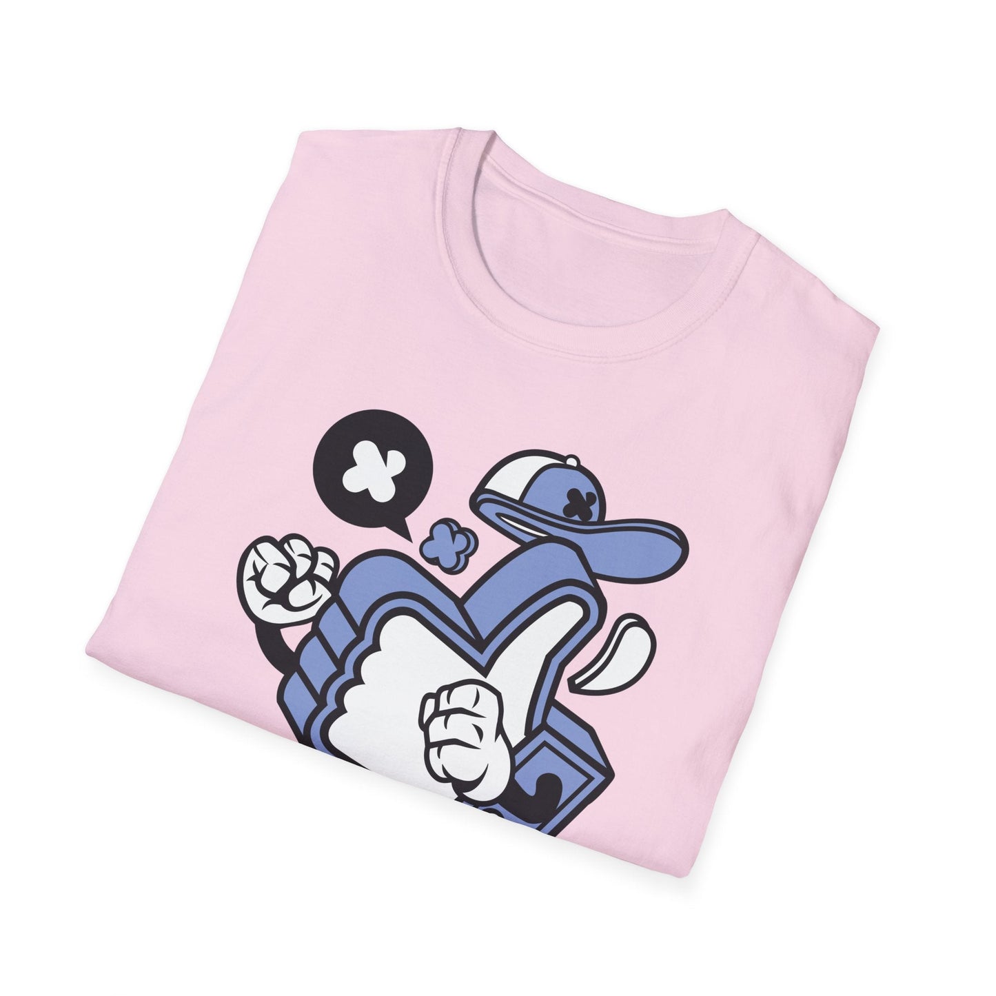 Cartoon T Shirt Animation Tee Funny Graphic Tee For Unisex Gildan Softstyle 64000 Cotton