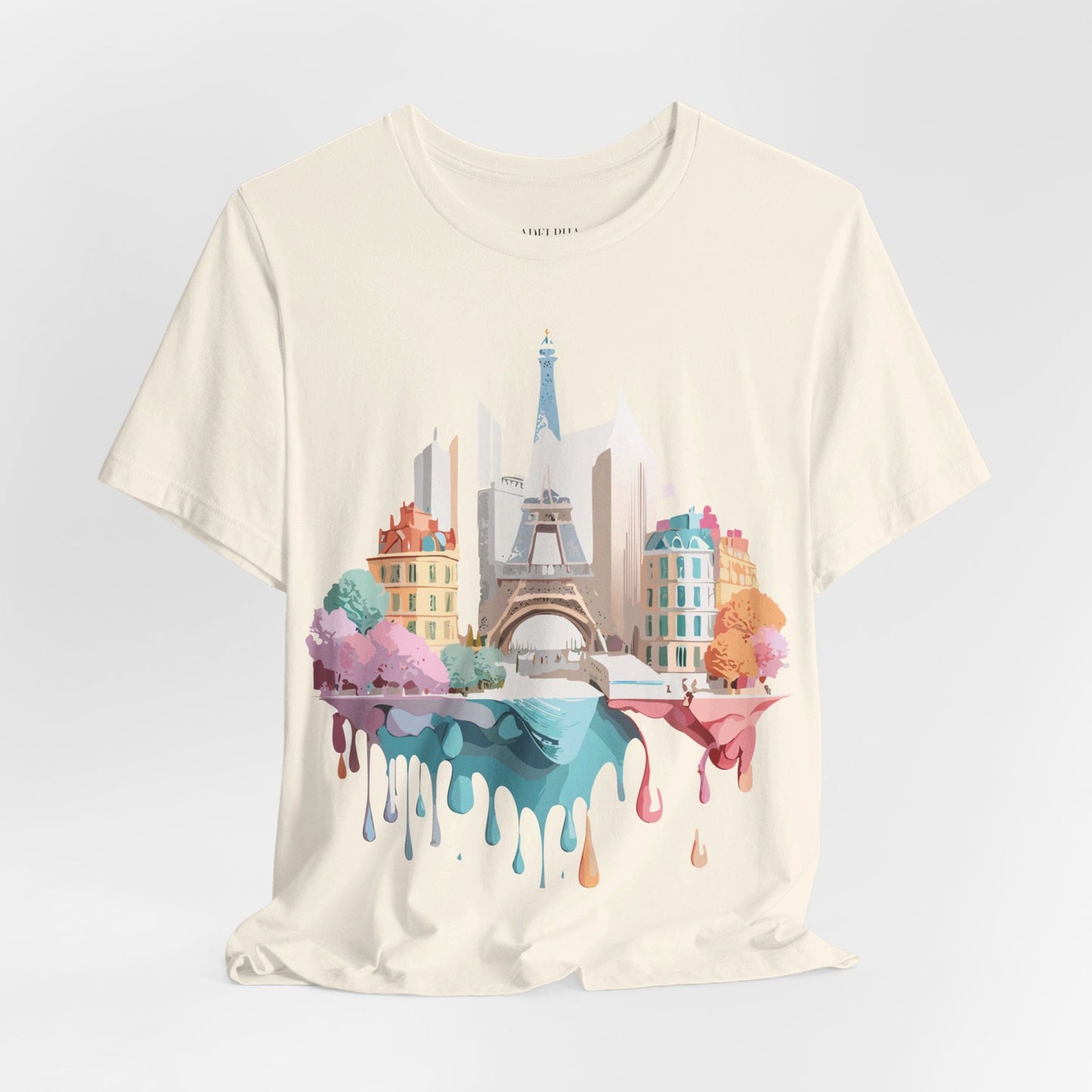 Paris Graphic Tee Unisex Jersey Short Sleeve Vintage Inspired Artwork Collection
