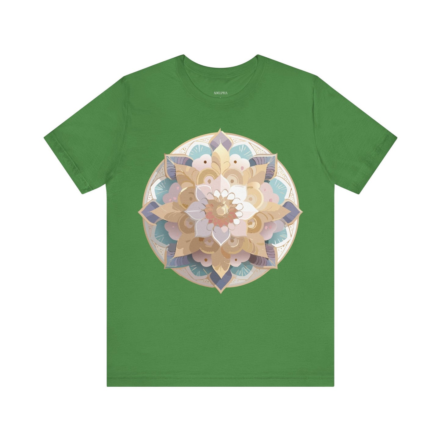 Adelpha Mandala Graphic Tee Unisex Jersey Short Sleeve Vintage Inspired Art Design Shirt