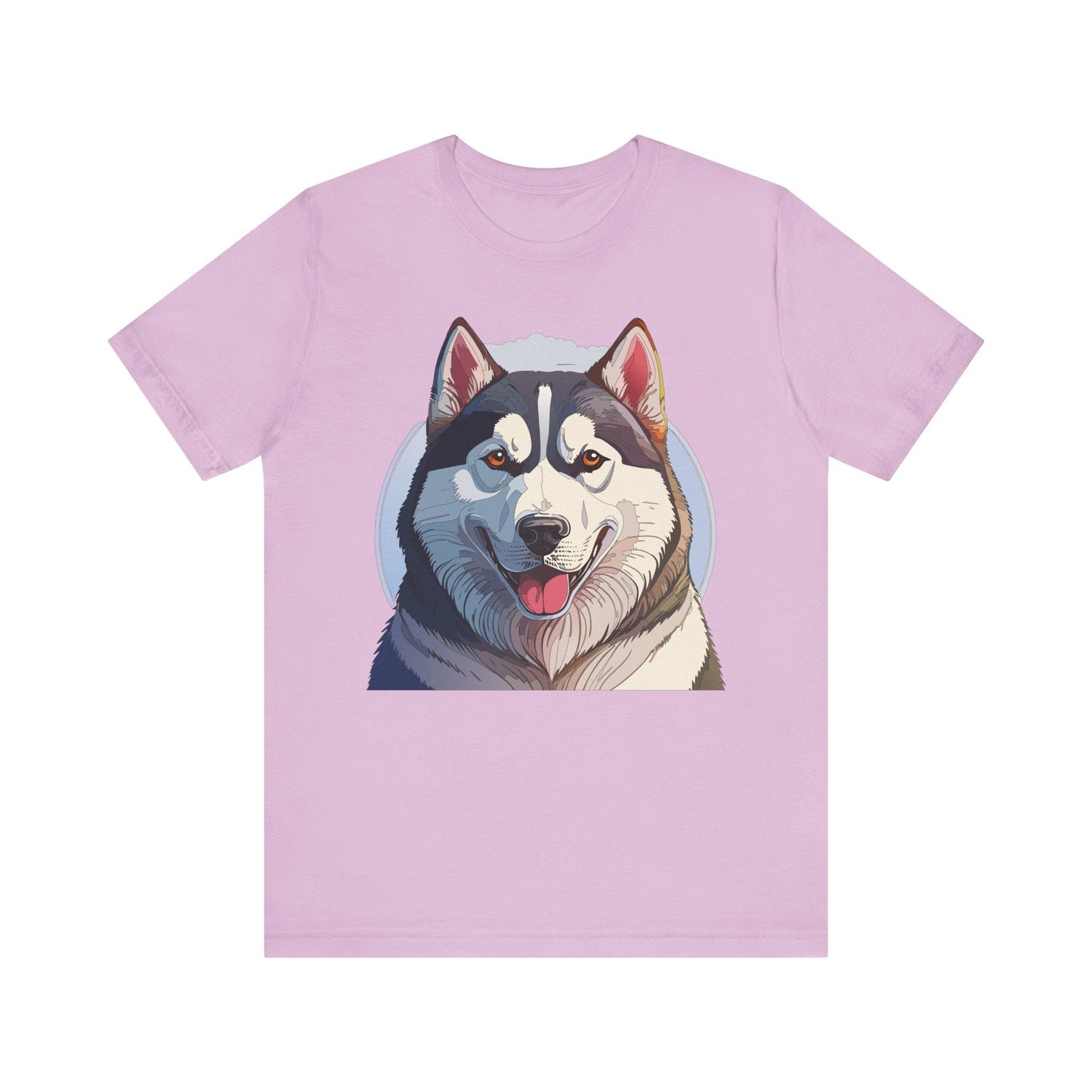 Unisex Animal Shirt Art Design Tee With Wild Animals Graphic Print Short Sleeve Style