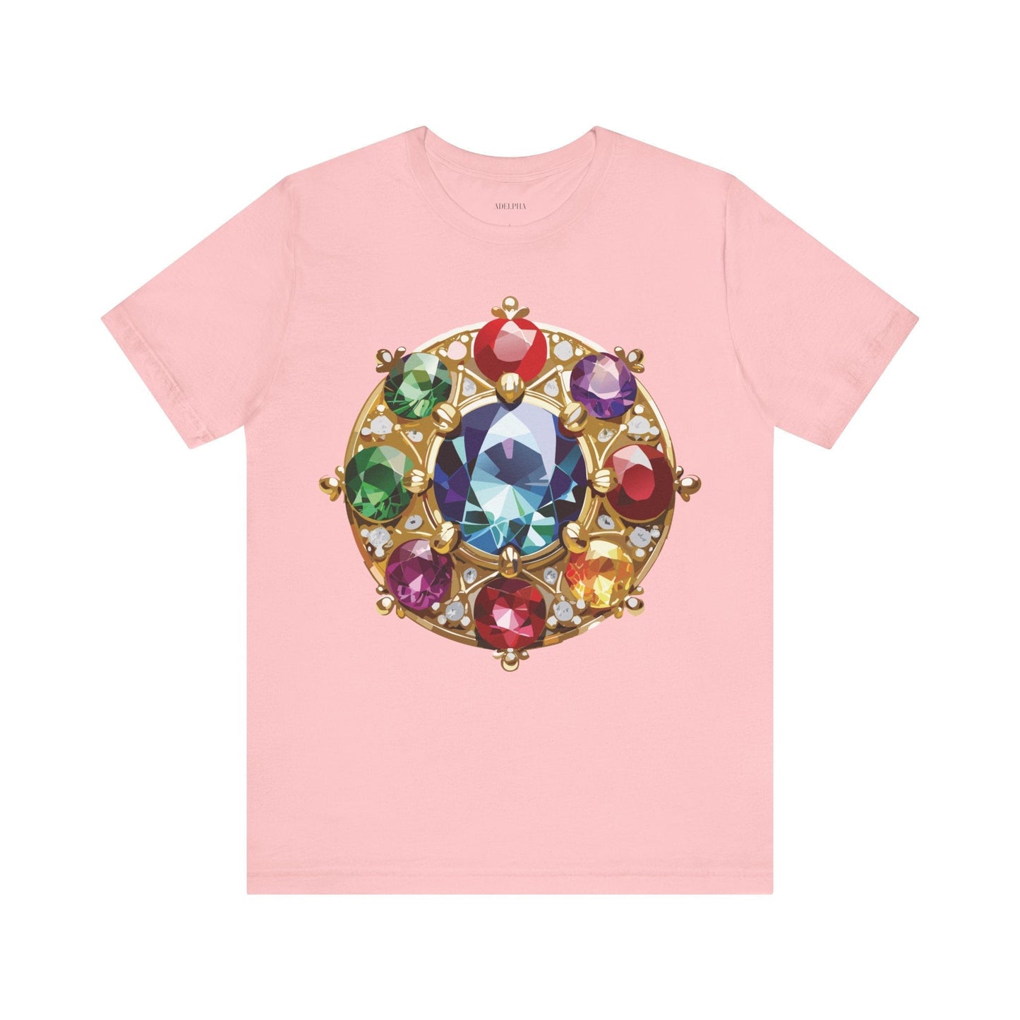 Jewelry Graphic Unisex 100 Cotton Vintage Treasure Art T-Shirt 40
