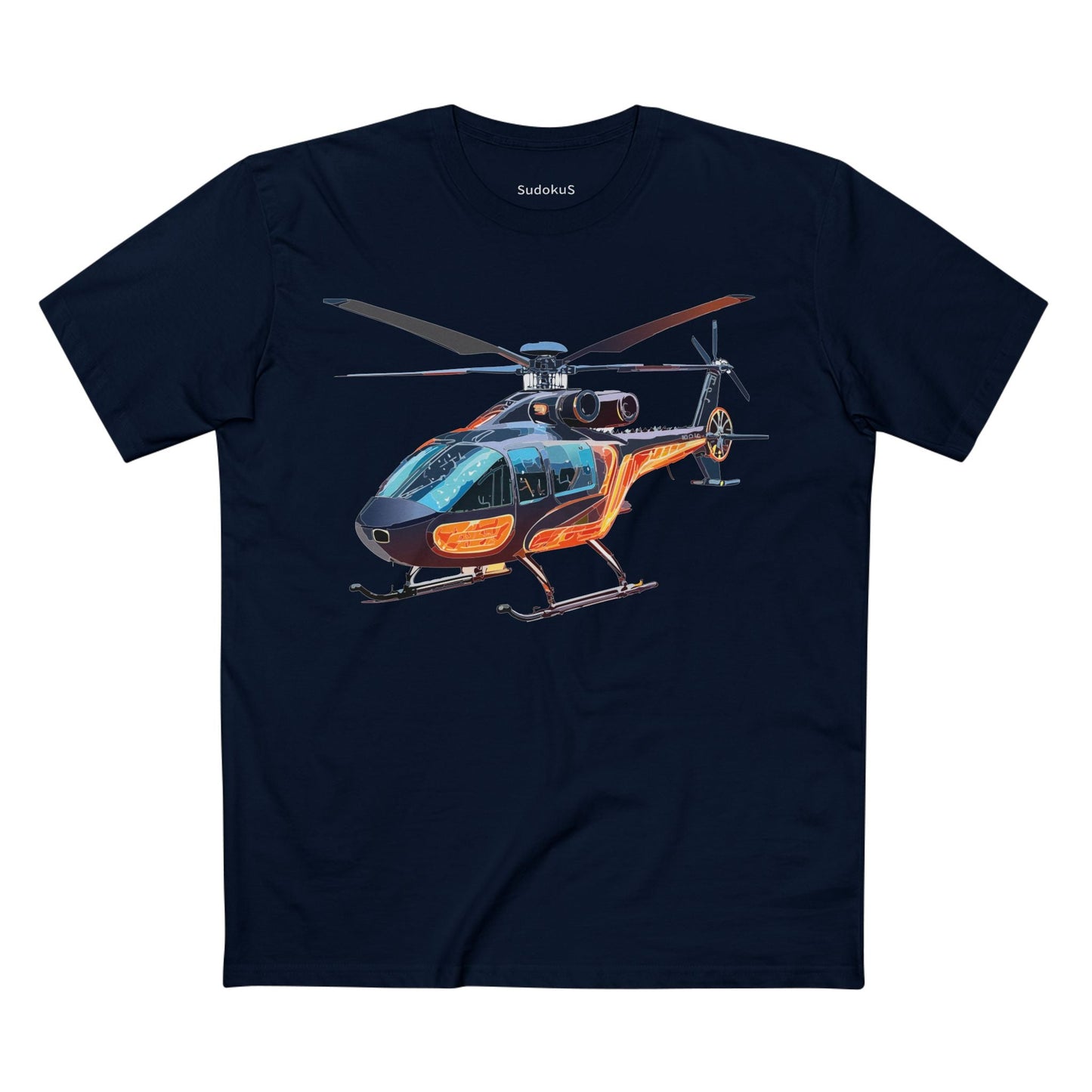 Chopper Graphic Unisex 100 Cotton Staple Tee 7