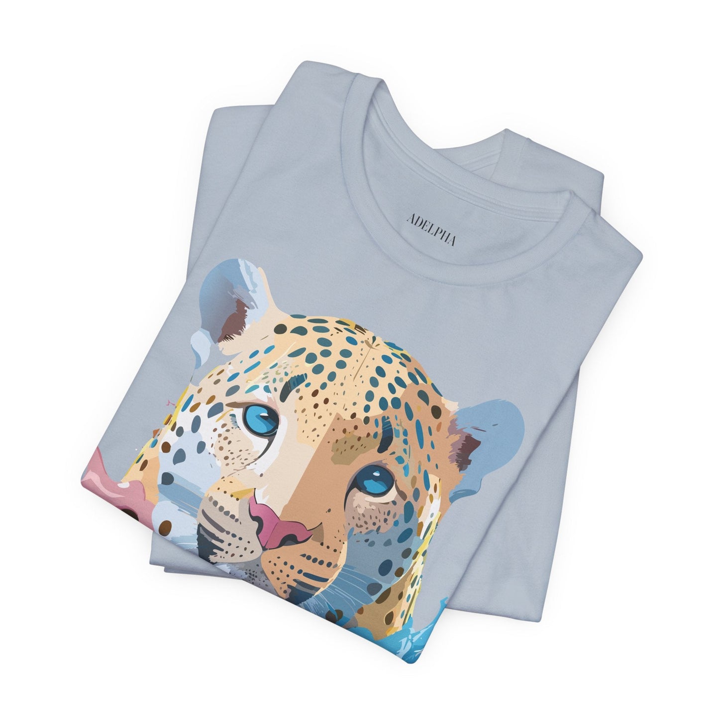 Cheetah Graphic Unisex 100 Cotton Artwork Tee 10