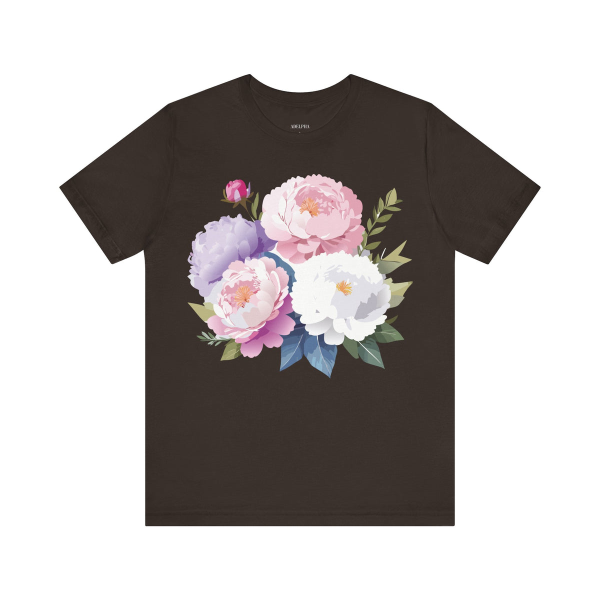 Floral Graphic Tee Shirt - Bella+Canvas Unisex 100 Cotton 36