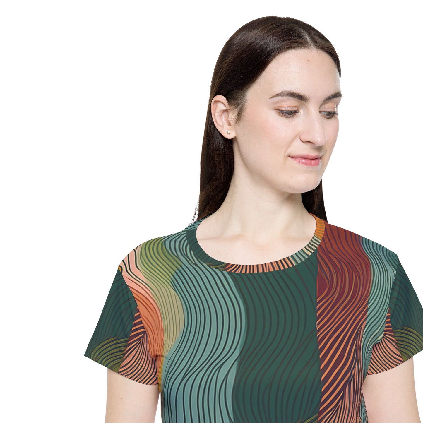 Abstract Print Shirt