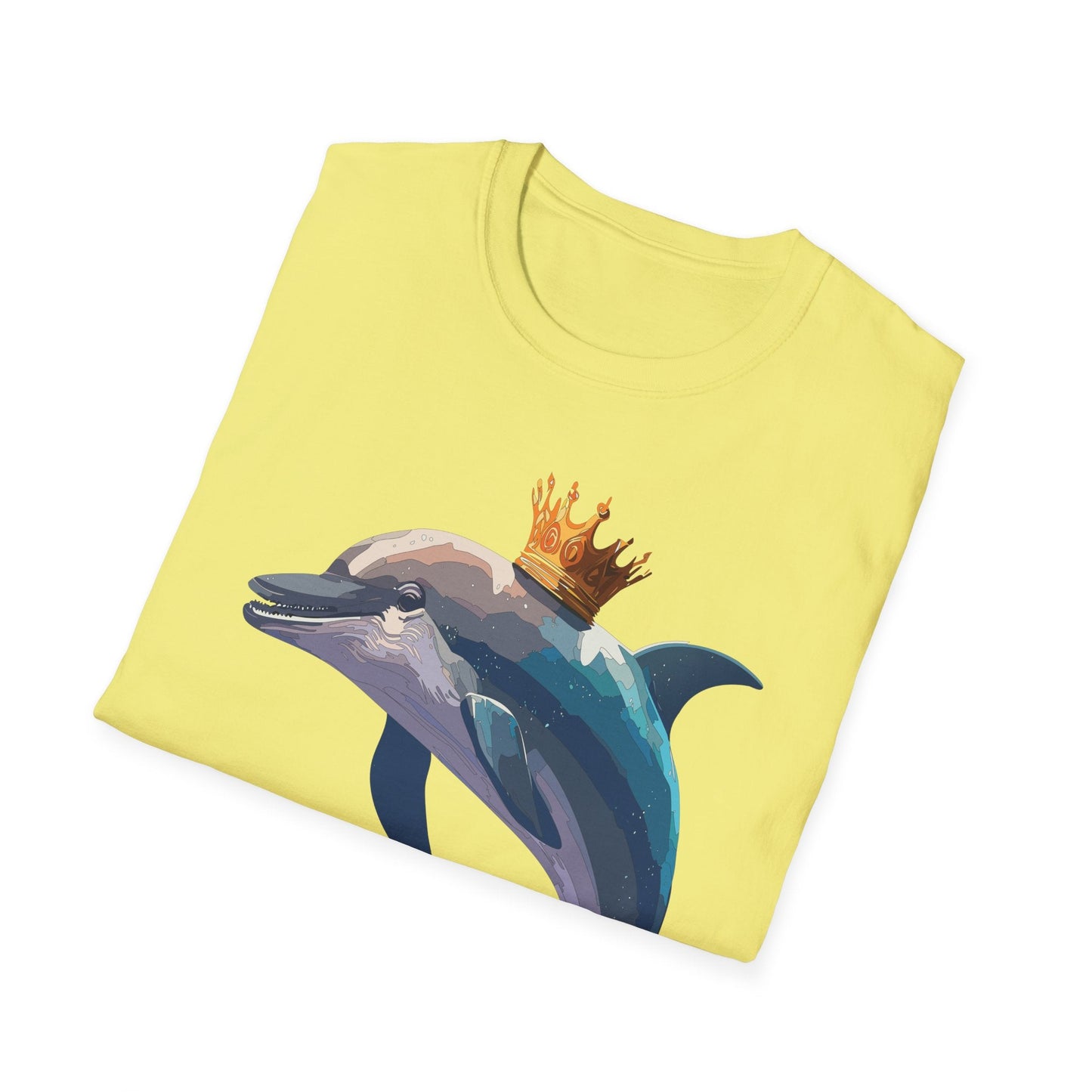 Dolphin Shirts Unisex Gildan Softstyle 64000 100 Percent Cotton Tee For Animal Lovers