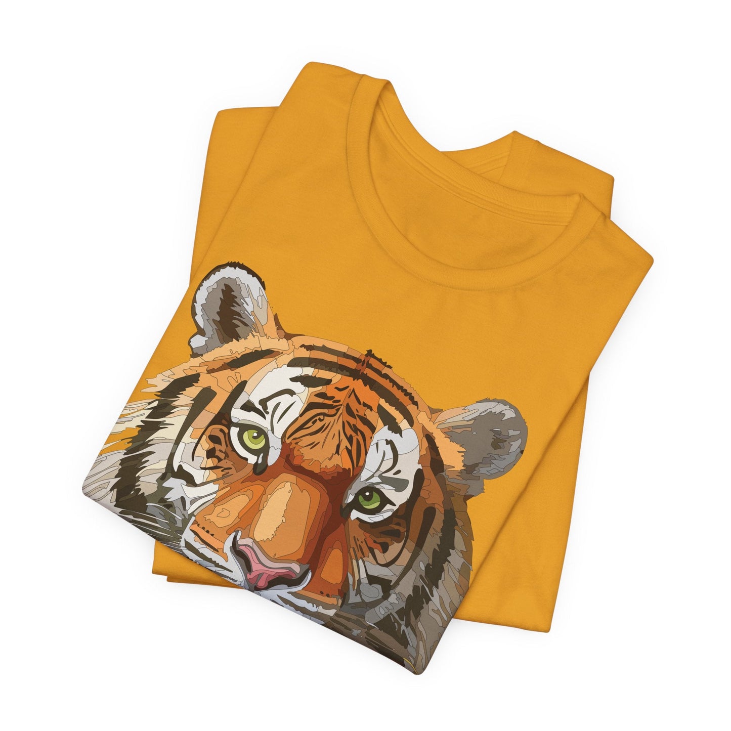 Unisex Animal Art Design Tee Shirt Wild Animals Graphic Tee Softstyle Gildan 64000