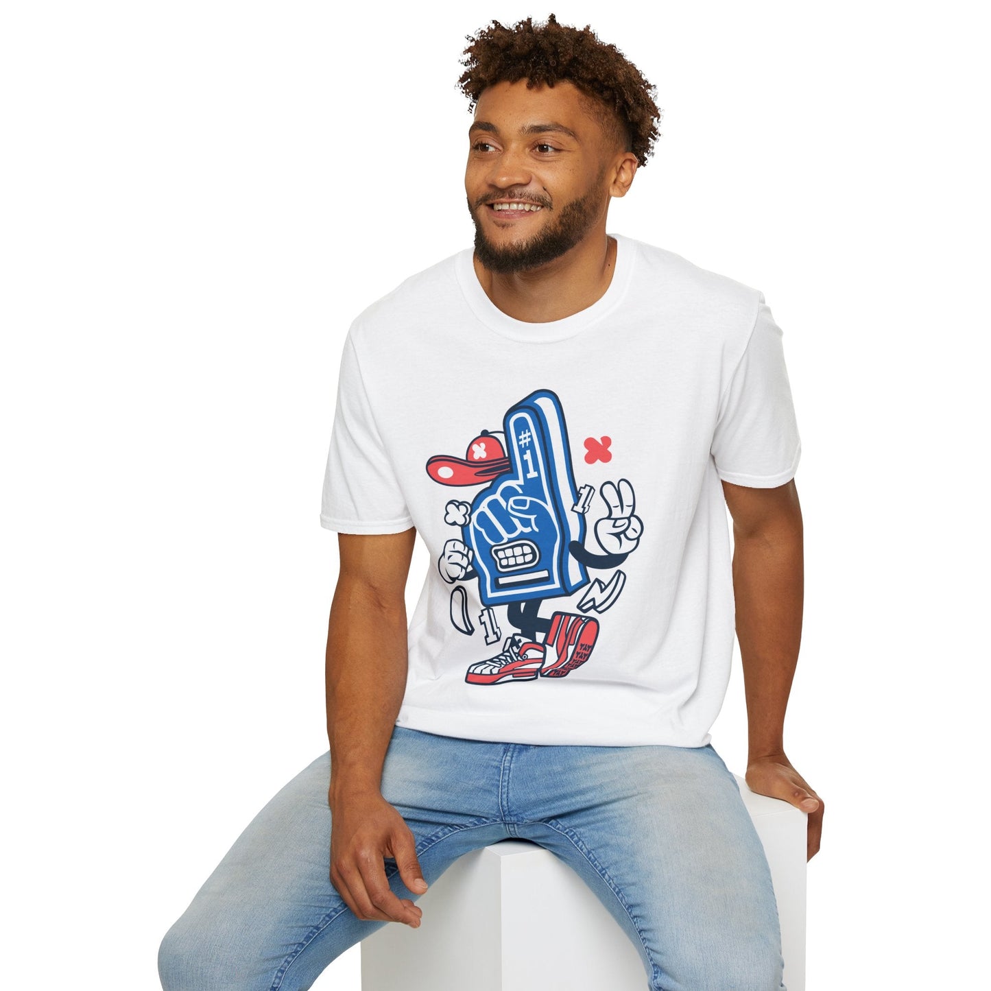 Cartoon T Shirt Animation Tee Unisex Funny Tee Gildan Softstyle 64000 100 Percent Ring Spun Cotton
