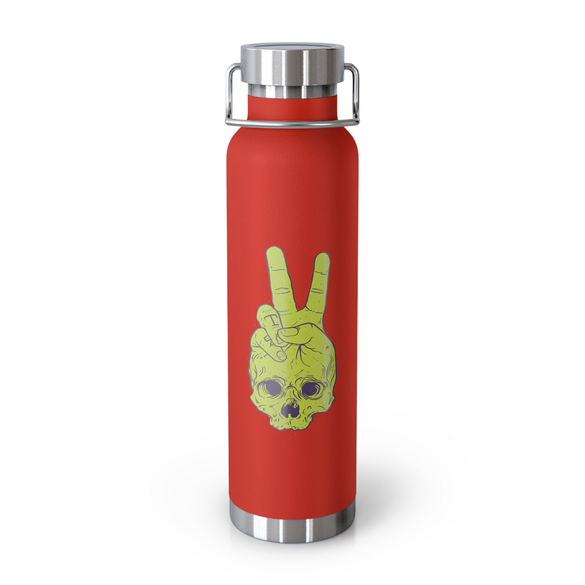 22oz Copper Insulated Water Bottle with Cartoon Design - CV60