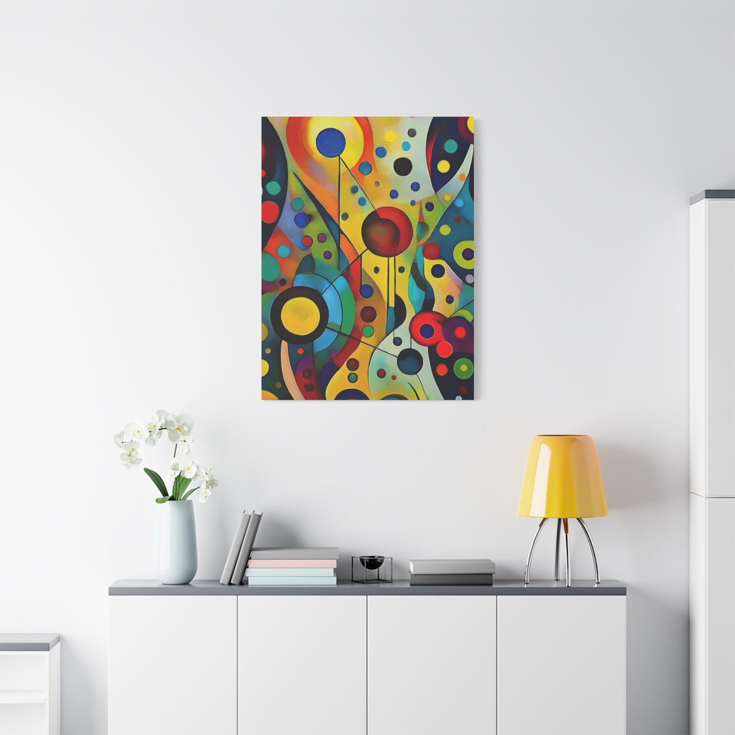 Abstract Oil Painting Print Canvas 20x24,20x30,24x30 24x32,24x36,30x40 32x48,36x48,40x60 Pine-Wood Inner Frame ABS-126