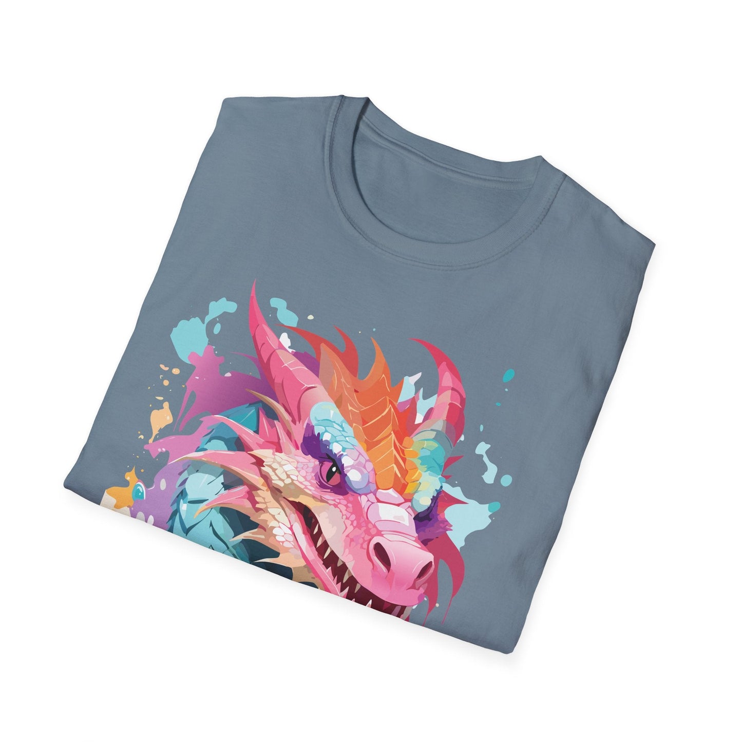 Dragon T Shirt Unisex Dragon Graphic Tee Softstyle 64000 Lightweight Comfort Durable Breathable
