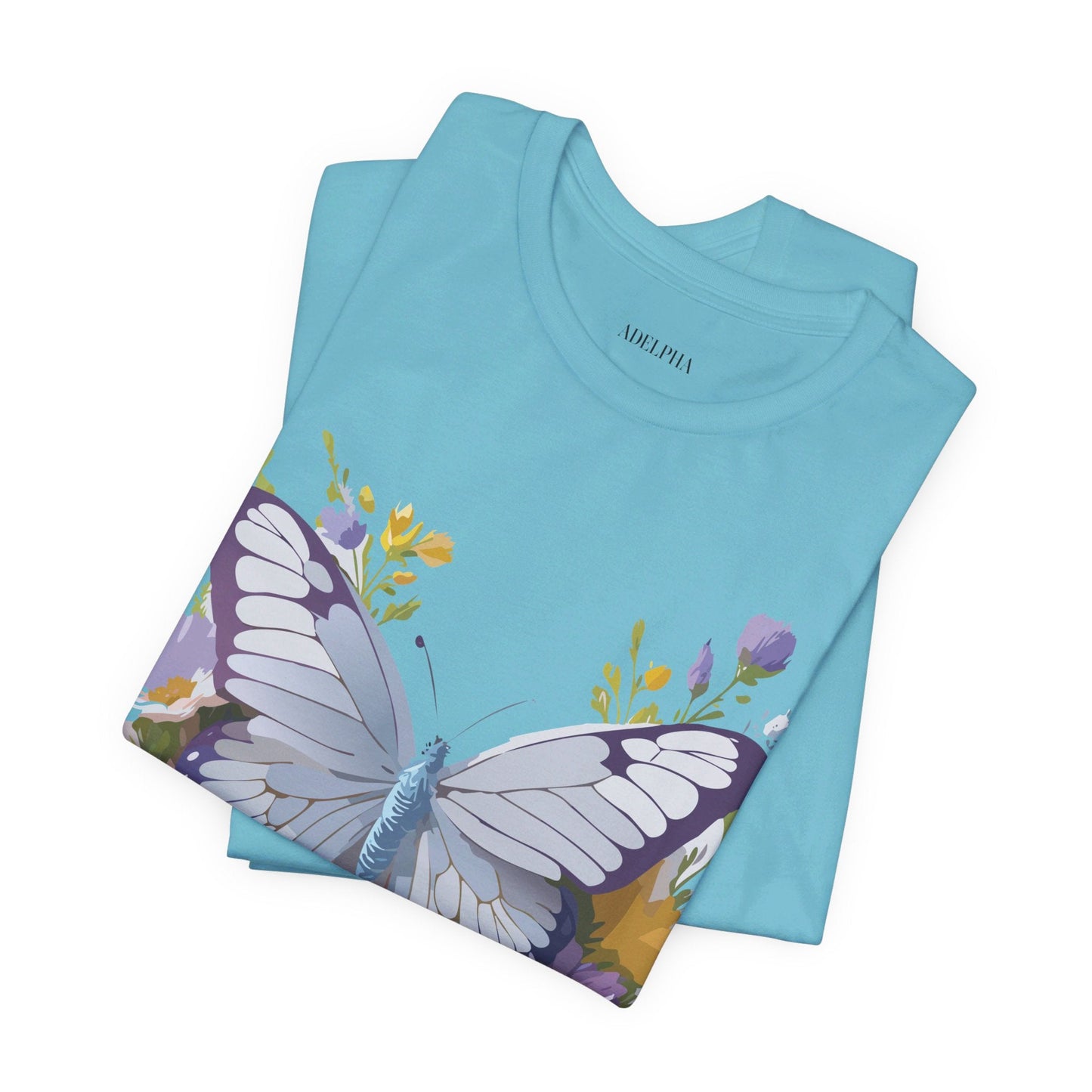 Adelpha Vintage Inspired Graphic Tee Unisex Short Sleeve Shirt