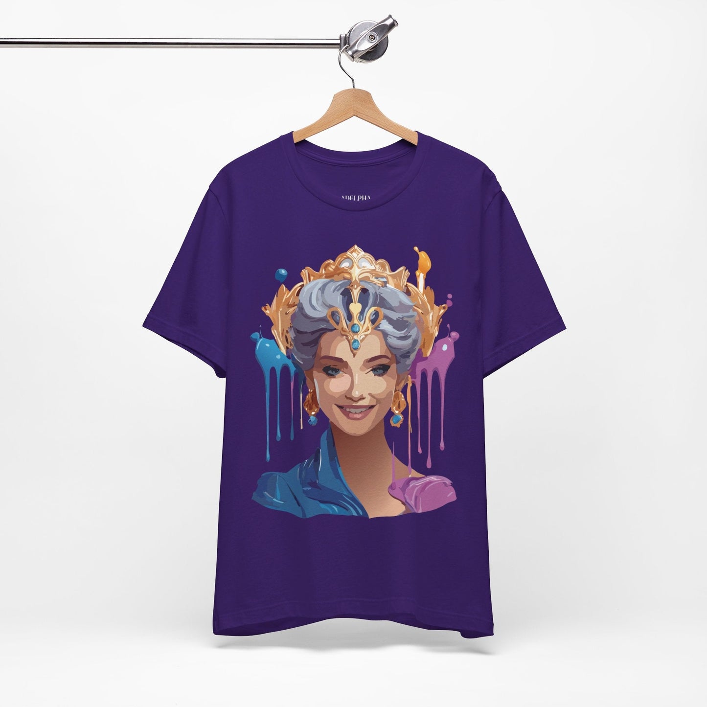 Queen Woman Portrait Graphic Unisex 100 Cotton Vintage Artwork Tee 18