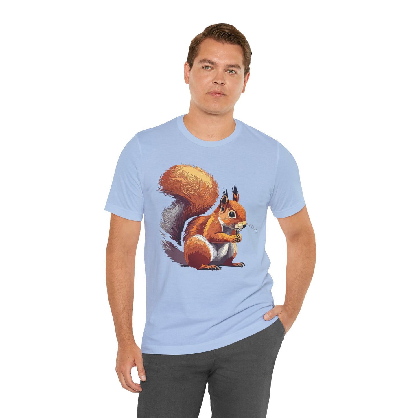 Unisex Animal Shirt Art Design Tee Shirt With Wild Animals Gildan Softstyle 64000 Cotton