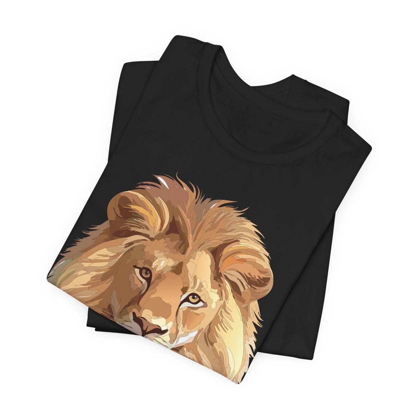 Unisex Animal Art Tee Shirt With Wild Animals Design Gildan 64000 Softstyle Cotton