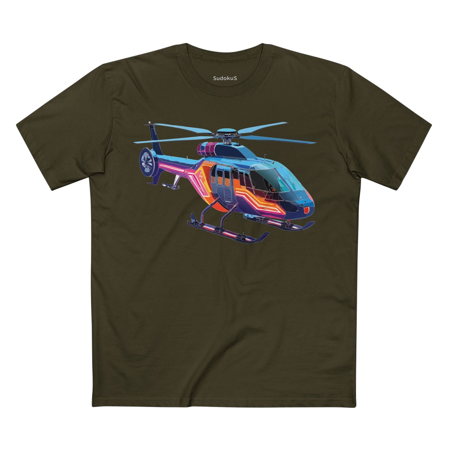 Chopper Graphic Unisex 100 Cotton Staple Tee 18