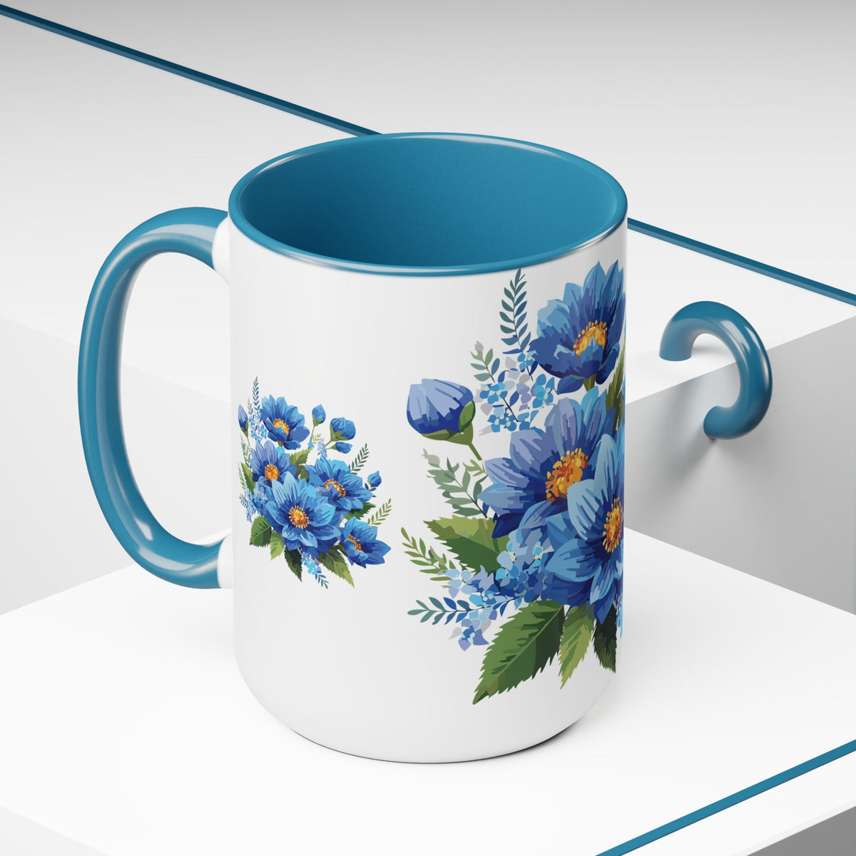 Floral Mug, Floral Cup