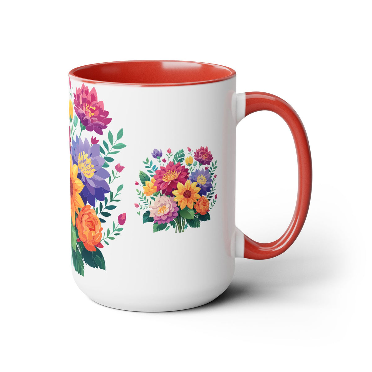 Floral Mug, Floral Cup
