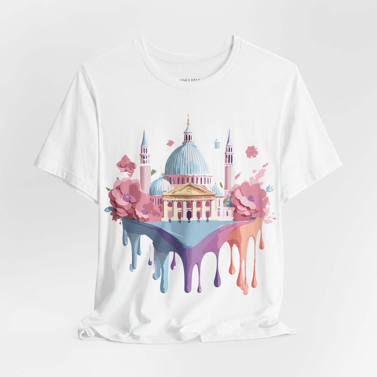 Venice Tourist Shirt Graphic Tee Unisex Adelpha Vintage Inspired Artwork Premium Short Sleeve