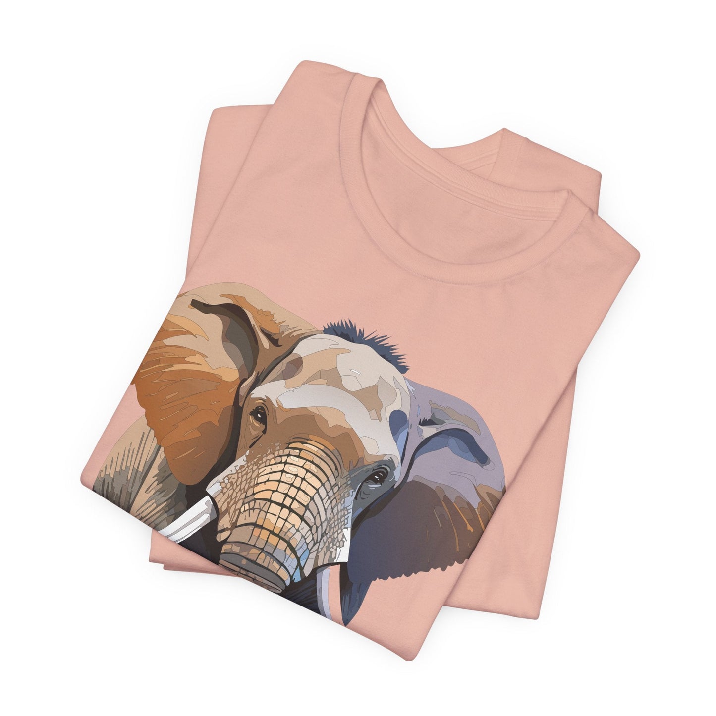 Unisex Animal Art Design Tee Shirt With Wildlife Animals Short Sleeve Everyday Comfort