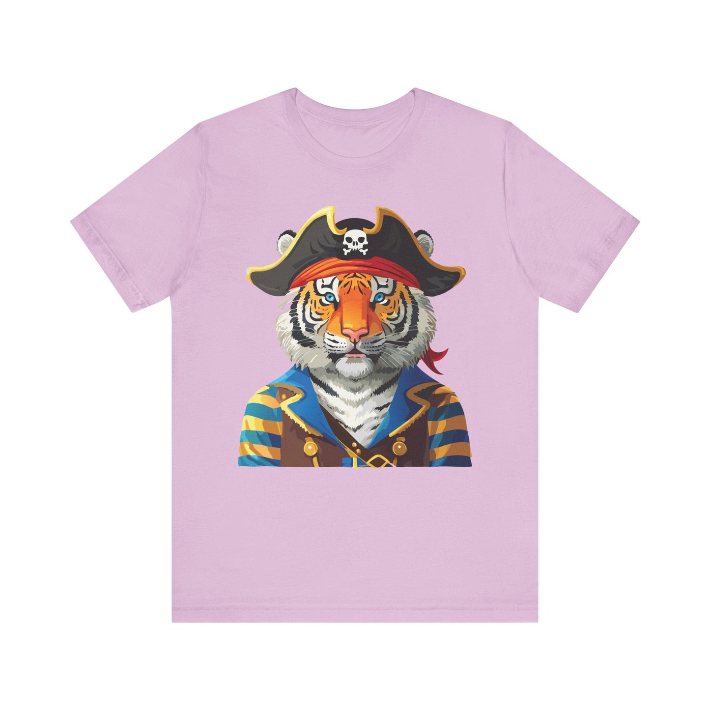 Unisex Animal Tee Shirt Art Design With Wild Animals Gildan Softstyle Cotton T Shirt