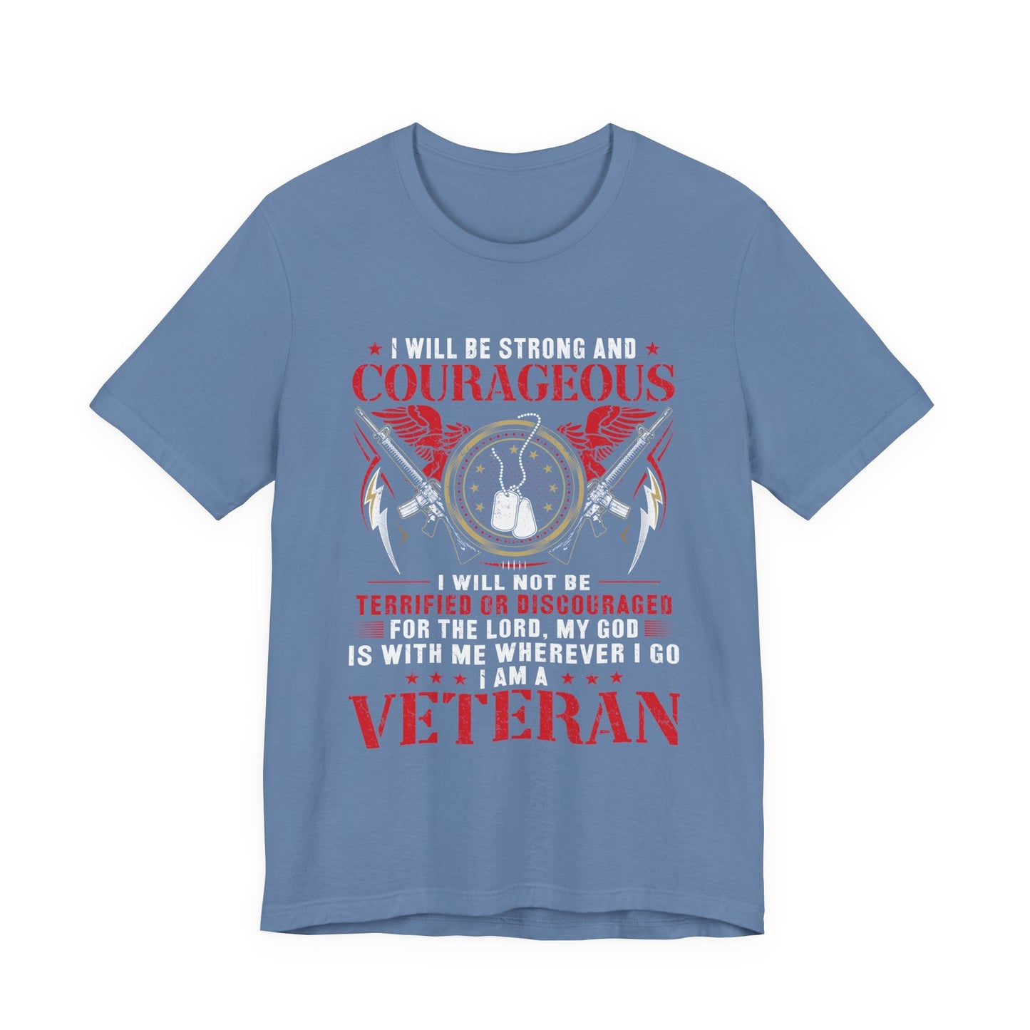 Army Veteran Patriotic Graphic Design Unisex Cotton T-Shirt v37