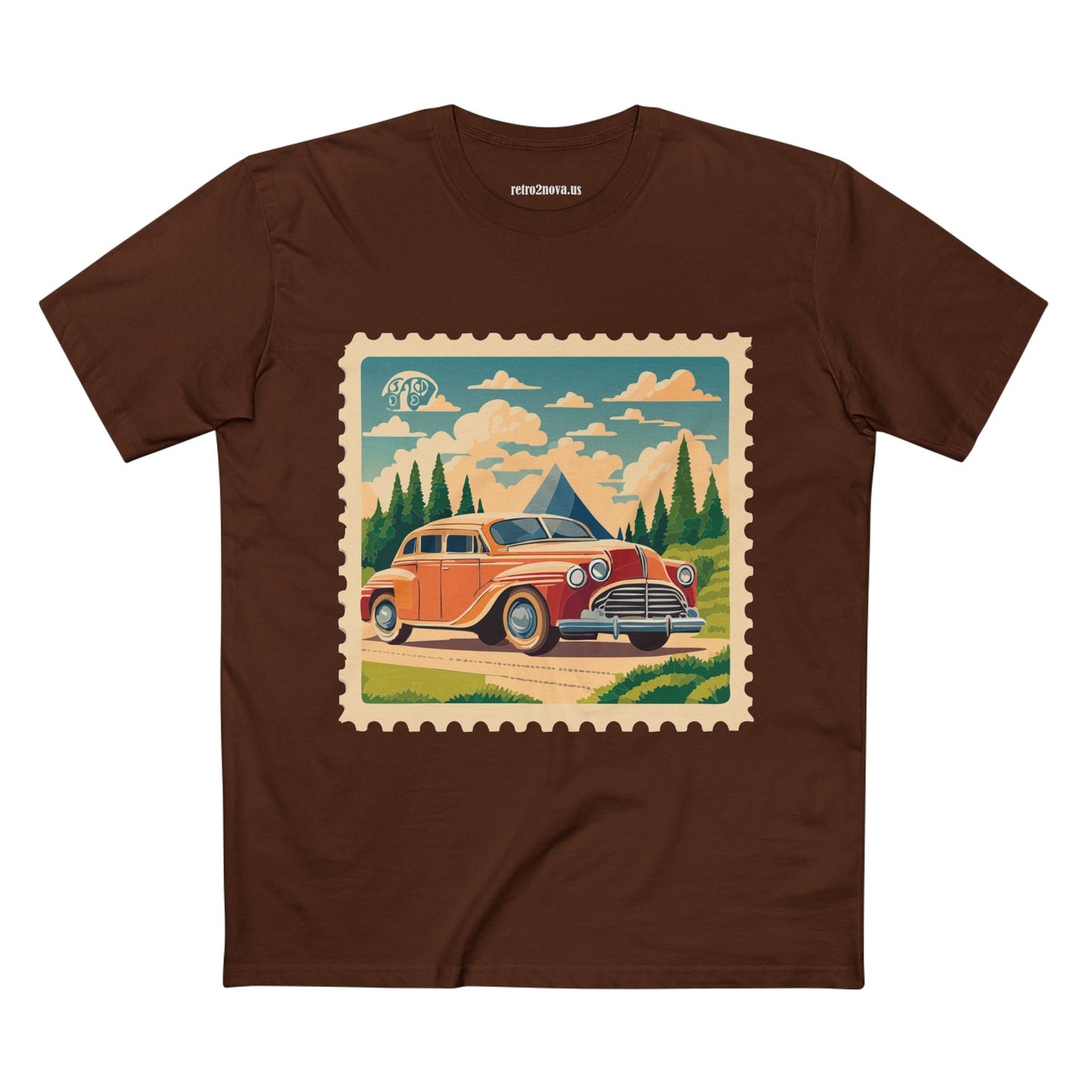 Stamp Shirt Postage Stamp Tee PS-30 Unisex Premium Cotton Original Art Design By Retro2Nova
